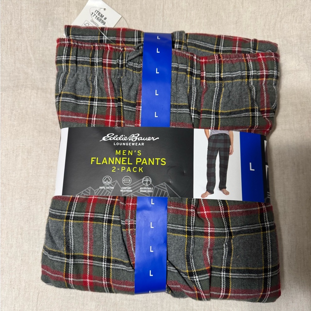 Eddie Bauer 2 Pack Men’s Pajamas